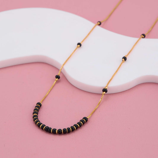 Shimmering Bead Elegance Mangalsutra