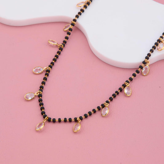 Shimmer Glow American Diamond Mangalsutra