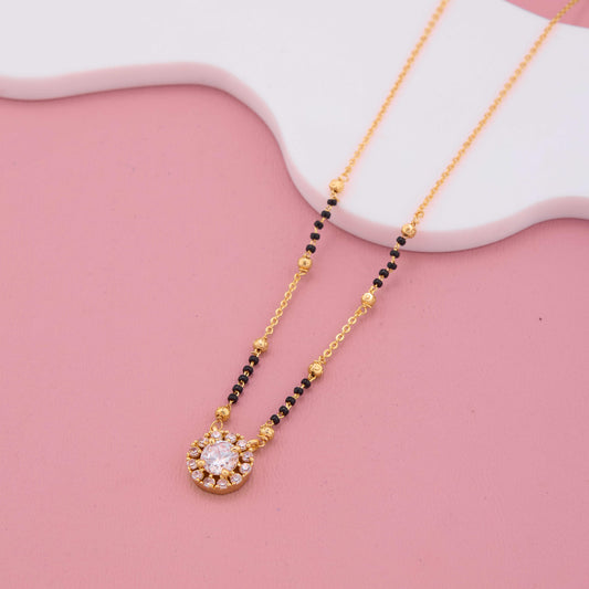 Sparkle Sphere American Diamond Mangalsutra