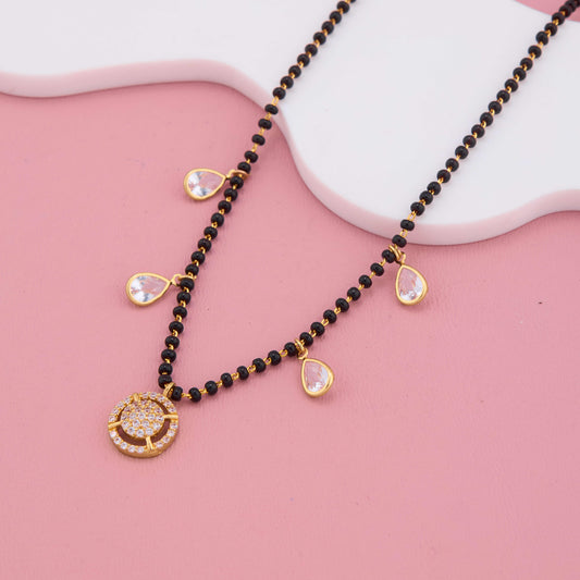 Divine Glow American Diamond Mangalsutra
