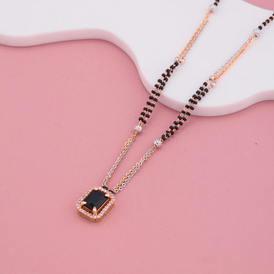 Celestial Night Dual Strand Mangalsutra