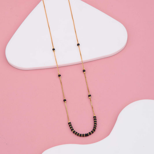 Shimmering Bead Elegance Mangalsutra