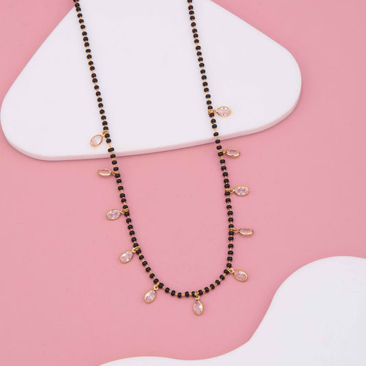 Shimmer Glow American Diamond Mangalsutra
