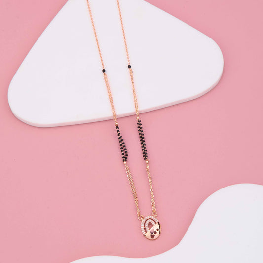 Rose Luxe Modern Design Mangalsutra