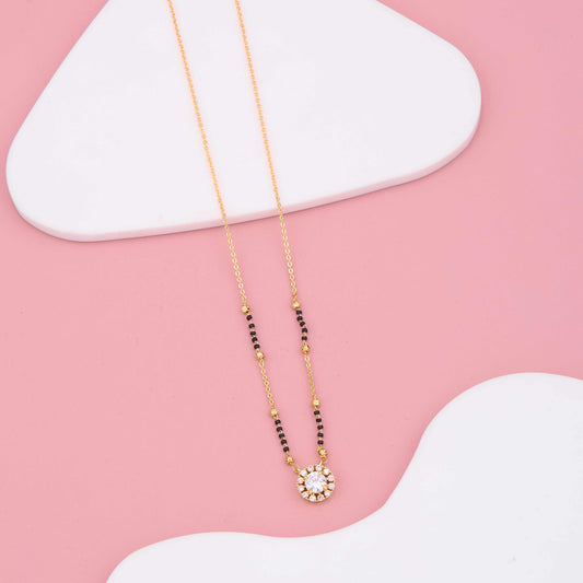 Sparkle Sphere American Diamond Mangalsutra