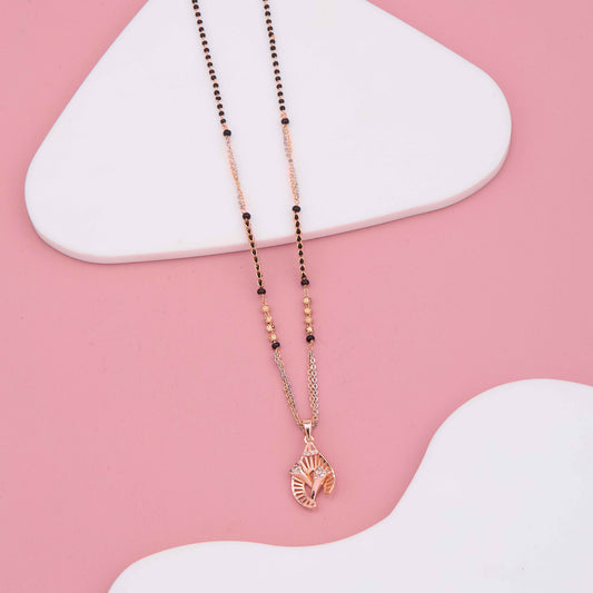 Radiant Wings American Diamond Mangalsutra