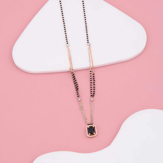 Celestial Night Dual Strand Mangalsutra