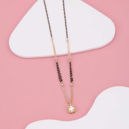 Pure Radiance Diamond Pendant Mangalsutra