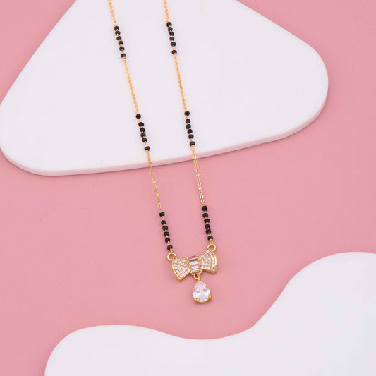 Stylish Bow Design Mangalsutra for Modern Women